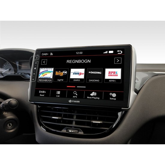 Dynavin D8 Series Οθόνη Peugeot 208 / 2008 2012-2018 10.1" Android Navigation Multimedia Station