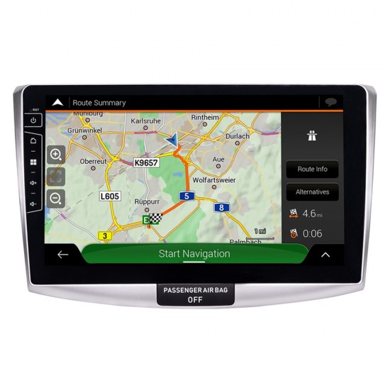 Dynavin D8 Series Οθόνη VW Passat B6 10.1" Android Navigation Multimedia Station