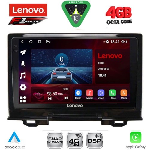 LENOVO SSQ 9202_CPA (9inc) MULTIMEDIA TABLET for HONDA HRV mod. 2021-2026