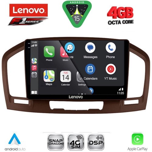 LENOVO SSQ 9491BR_CPA (9inc) MULTIMEDIA TABLET for OPEL INSIGNIA  mod.2008-2013 (BROWN)