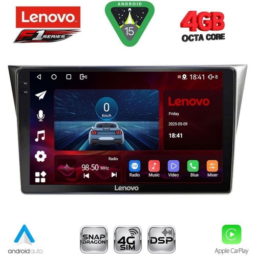 LENOVO SSQ 9659_CPA (9inc) MULTIMEDIA TABLET for SUBARU IMPREZA mod. 2002-2008