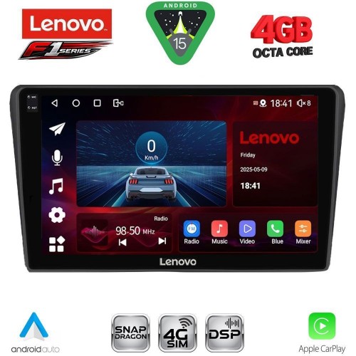 LENOVO SSQ 9704BL_CPA (9inc) MULTIMEDIA TABLET for TOYOTA AVENSIS (T25) mod. 2003-2009 (BLACK)