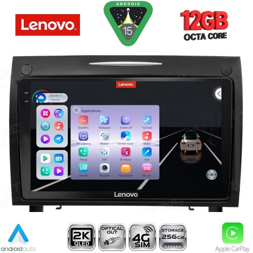 LENOVO SSZ 12419_CPA (9inc) MULTIMEDIA TABLET for MERCEDES SLK R171 mod. 2004-2010