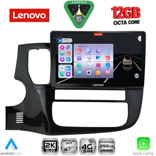 LENOVO SSZ 12443_CPA (10inc) MULTIMEDIA TABLET for MITSUBISHI OUTLANDER mod. 2013-2020