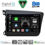DIGITAL IQ BXK 201904D_CPAA (9inc) MULTIMEDIA TABLET for HONDA CIVIC 4Doors mod. 2012-2016