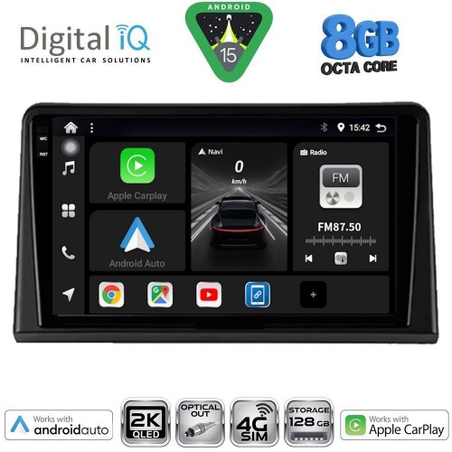 DIGITAL IQ BXK 20548_CPAA (9inc) MULTIMEDIA TABLET for RENAULT EXPRESS mod. 2020-2026