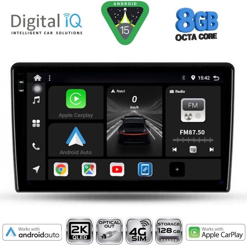 DIGITAL IQ BXK 20656_CPAA (9inc) MULTIMEDIA TABLET for SSANGYONG REXTON mod. 2002-2006