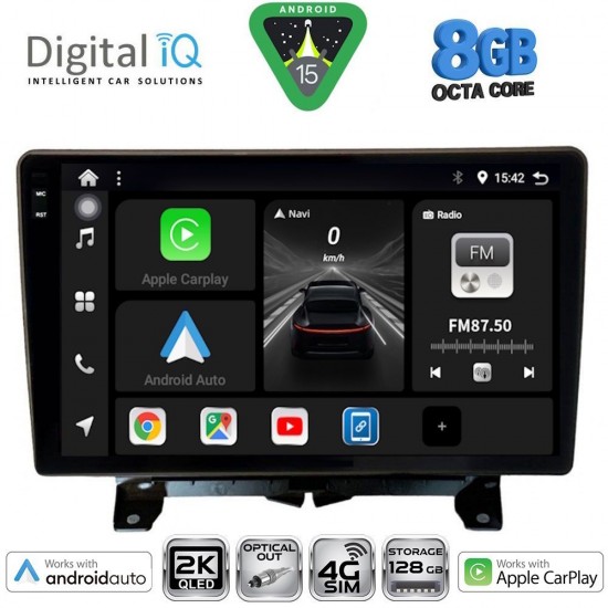 DIGITAL IQ BXK 20332_CPAA (9inc) MULTIMEDIA TABLET for LAND ROVER DISCOVERY 3 - RANGE ROVER SPORT mod. 2004-2009