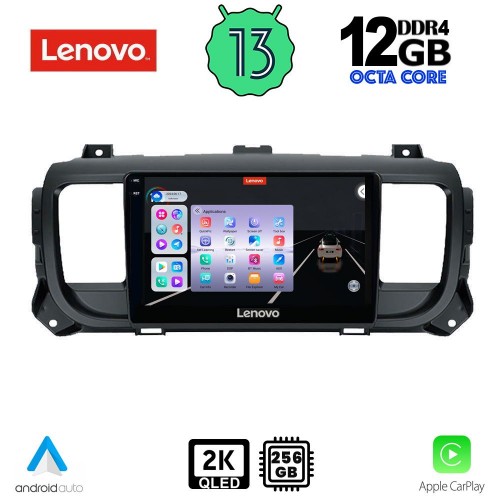 LENOVO SSZ 12729_CPA (9inc) MULTIMEDIA TABLET for CITROEN JUMPY-SPACETOURER – PEUGEOT EXPERT-TRAVELLER - TOYOTA PROACE mod.2016-2026