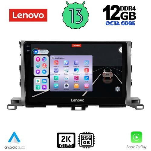 LENOVO SSZ 12700_CPA (10inc) MULTIMEDIA TABLET for TOYOTA HIGHLANDER mod. 2014-2019