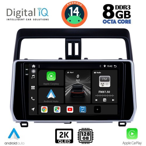 DIGITAL IQ BXF 11739_CPAA (10inc) MULTIMEDIA TABLET for TOYOTA LAND CRUISER mod. 2019-2023