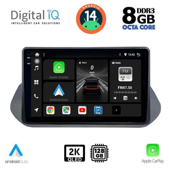 DIGITAL IQ BXF 11469_CPAA (10inc) MULTIMEDIA TABLET for NISSAN QASHQAI mod. 2021-2024