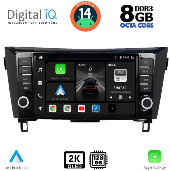 DIGITAL IQ BXF 11467_CPAA (9inc) MULTIMEDIA TABLET for NISSAN QASHQAI - XTRAIL mod. 2014-2021