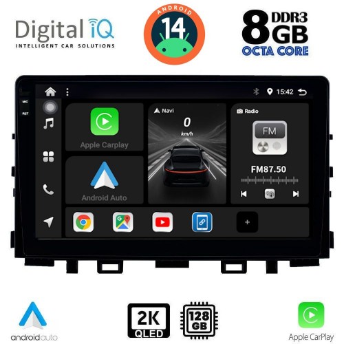 DIGITAL IQ BXF 11316_CPAA (9inc) MULTIMEDIA TABLET for KIA RIO mod. 2018-2026 – STONIC mod. 2017-2026
