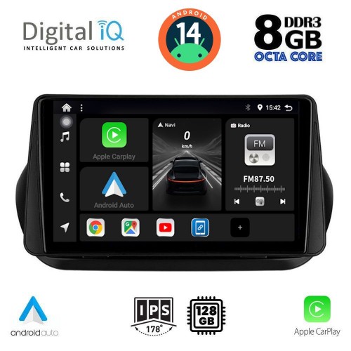 DIGITAL IQ BXF 11142_CPAA (9inc) MULTIMEDIA TABLET for CITROEN – FIAT – PEUGEOT mod. 2008-2018