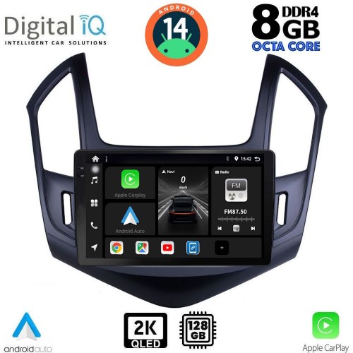 DIGITAL IQ BXF 11077_CPAA (9inc) MULTIMEDIA TABLET for CHEVROLET CRUZE mod. 2013-2015