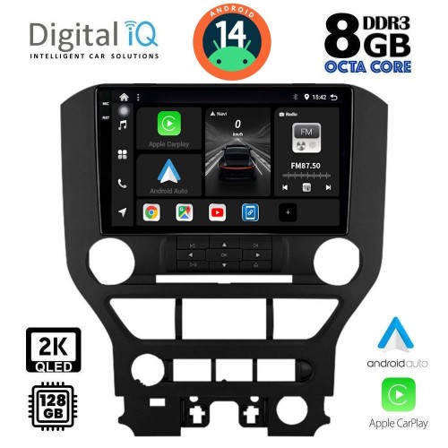 DIGITAL IQ BXF 11166_CPAA (9inc) MULTIMEDIA TABLET for FORD MUSTANG mod. 2015-2020