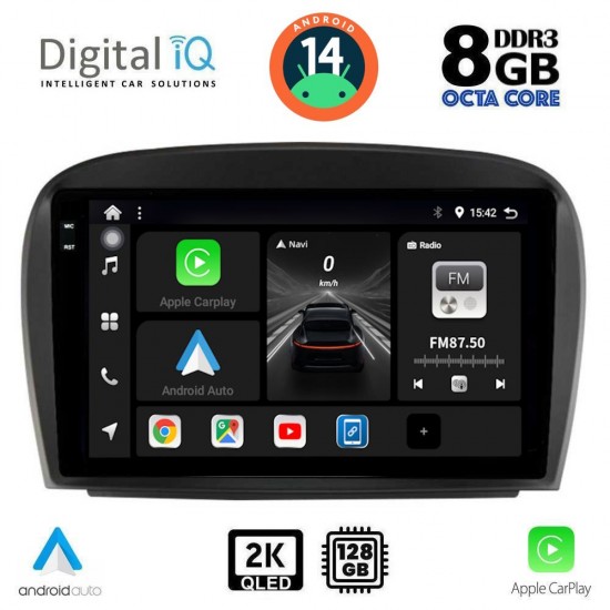 DIGITAL IQ BXF 11427_CPAA (9inc) MULTIMEDIA TABLET for MERCEDES SL (R230) FACELIFT mod. 2006-2012