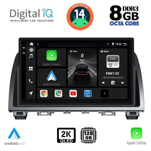 DIGITAL IQ BXF 11378_CPAA (9inc) MULTIMEDIA TABLET for MAZDA 6 mod. 2012-2017