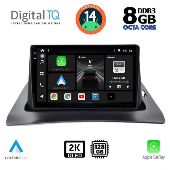 DIGITAL IQ BXF 11550_CPAA (9inc) MULTIMEDIA TABLET for RENAULT KANGOO mod. 2010-2021