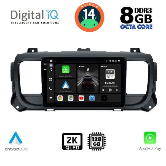DIGITAL IQ BXF 11729_CPAA (9inc) MULTIMEDIA TABLET for CITROEN JUMPY-SPACETOURER – PEUGEOT EXPERT-TRAVELLER - TOYOTA PROACE mod.2016-2026
