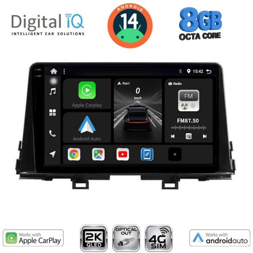 DIGITAL IQ BXK 20310_CPAA (9inc) MULTIMEDIA TABLET for KIA PICANTO mod. 2021-2026