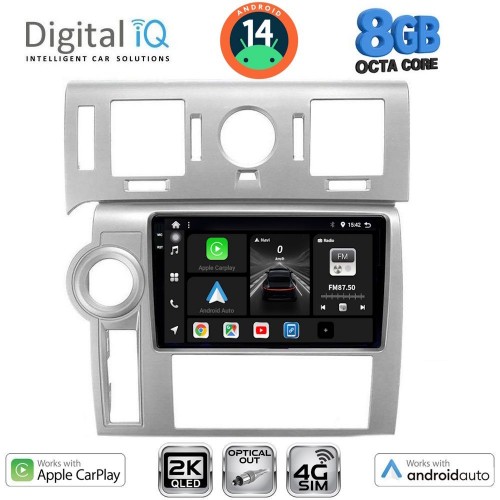DIGITAL IQ BXK 20216_CPAA (9inc) MULTIMEDIA TABLET for HUMMER H2 mod. 2008-2009
