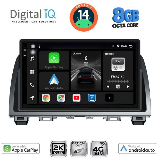 DIGITAL IQ BXK 20378_CPAA (9inc) MULTIMEDIA TABLET for MAZDA 6 mod. 2012-2017