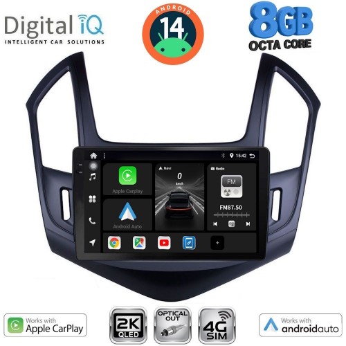 DIGITAL IQ BXK 20077_CPAA (9inc) MULTIMEDIA TABLET for CHEVROLET CRUZE mod. 2013-2015