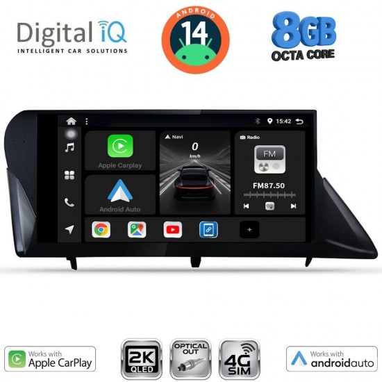 DIGITAL IQ BXK 20346_CPAA (9inc) MULTIMEDIA TABLET for LEXUS RX mod. 2009-2014