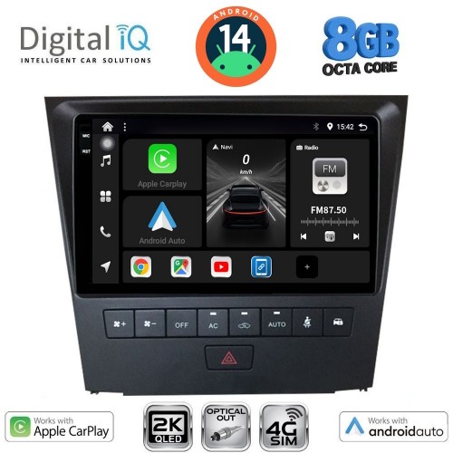 DIGITAL IQ BXK 20341_CPAA (9inc) MULTIMEDIA TABLET for LEXUS GS mod. 2004-2011