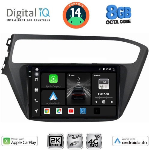 DIGITAL IQ BXK 20230_CPAA (9inc) MULTIMEDIA TABLET for HYUNDAI i20 mod. 2018-2021
