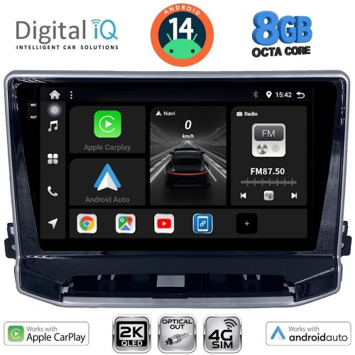 DIGITAL IQ BXK 20279_CPAA (10inc) MULTIMEDIA TABLET for JEEP COMPASS mod. 2022-2026