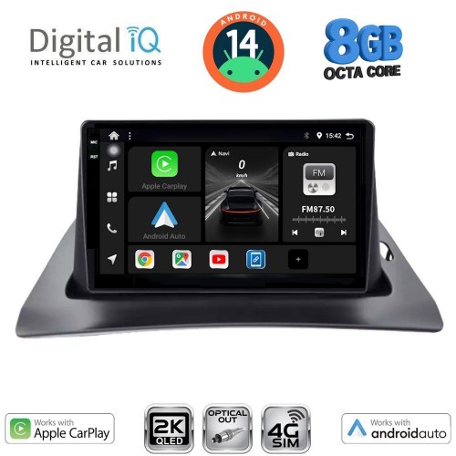 DIGITAL IQ BXK 20550_CPAA (9inc) MULTIMEDIA TABLET for RENAULT KANGOO mod. 2010-2021