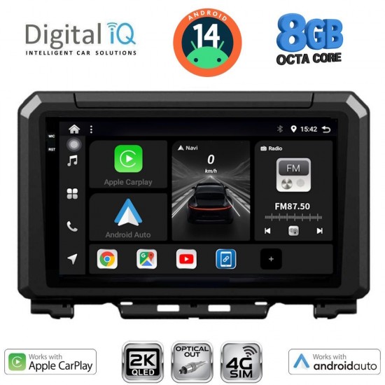 DIGITAL IQ BXK 20679_CPAA (9inc) MULTIMEDIA TABLET for SUZUKI JIMNY mod. 2017-2026