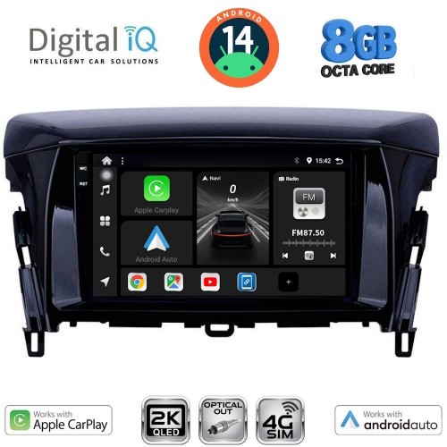DIGITAL IQ BXK 20432_CPAA (9inc) MULTIMEDIA TABLET for MITSUBISHI ECLIPSE CROSS mod. 2018-2026