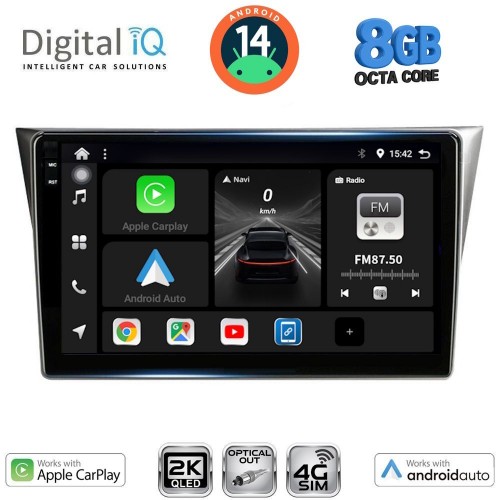 DIGITAL IQ BXK 20659_CPAA (9inc) MULTIMEDIA TABLET for SUBARU IMPREZA mod. 2002-2008