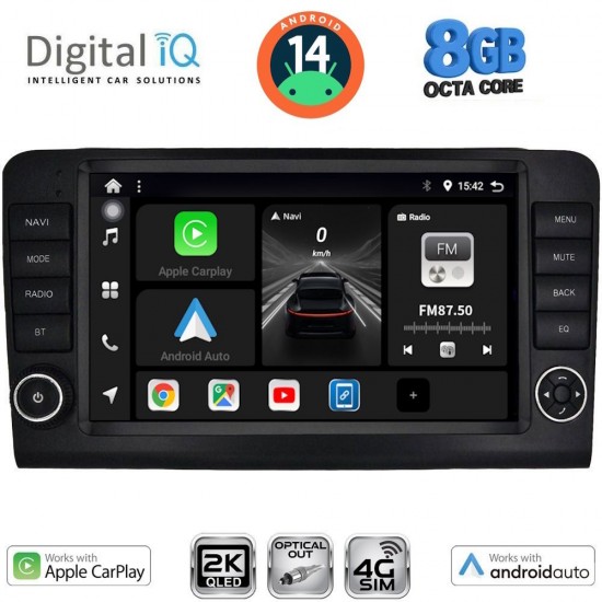 DIGITAL IQ BXK 20416_CPAA (9inc) MULTIMEDIA TABLET for MERCEDES ML (W164) – GL (X164) mod. 2005-2011