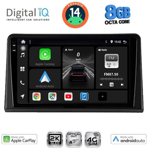 DIGITAL IQ BXK 20548_CPAA (9inc) MULTIMEDIA TABLET for RENAULT EXPRESS mod. 2020-2026