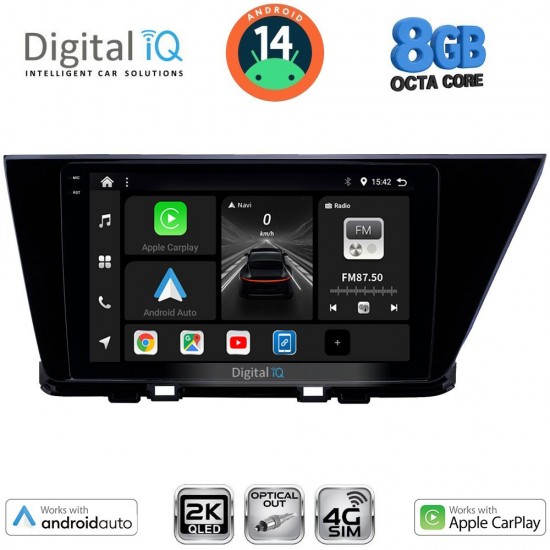 DIGITAL IQ BXK 20305_CPAA (9inc) MULTIMEDIA TABLET for KIA NIRO mod. 2017-2021