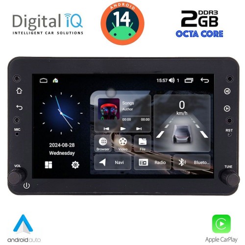 DIGITAL IQ BLF 359_CPA (7" DECK) MULTIMEDIA SYSTEM for ALFA ROMEO 159 – SPIDER – BRERA mod. 2004-2012