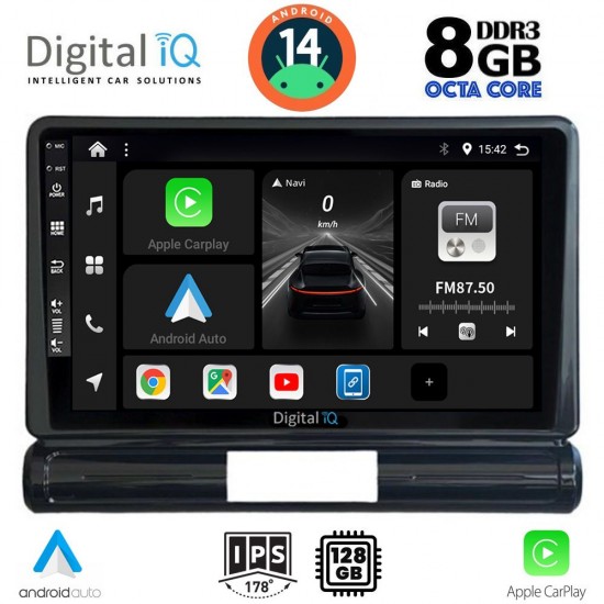 DIGITAL IQ BXF 7093M_CPAA (9inc) MULTIMEDIA TABLET for CITROEN C3 - DS3 mod. 2016-2024 Med Version