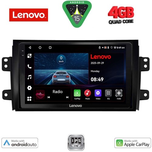 LENOVO LVE 8688_CPAA (9inc) MULTIMEDIA TABLET for FIAT SEDICI – SUZUKI SX4 mod. 2005-2013