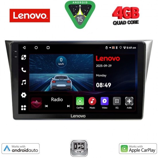 LENOVO LVE 8659_CPAA (9inc) MULTIMEDIA TABLET for SUBARU IMPREZA mod. 2002-2008