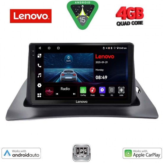 LENOVO LVE 8550_CPAA (9inc) MULTIMEDIA TABLET for RENAULT KANGOO mod. 2010-2021