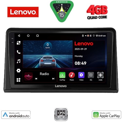 LENOVO LVE 8548_CPAA (9inc) MULTIMEDIA TABLET for RENAULT EXPRESS mod. 2020-2026