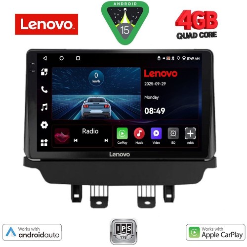 LENOVO LVE 8384_CPAA (9inc) MULTIMEDIA TABLET for MAZDA CX3 mod. 2014-2026
