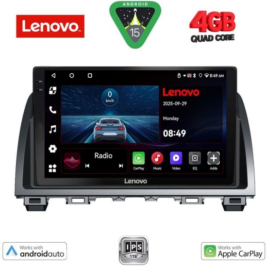 LENOVO LVE 8378_CPAA (9inc) MULTIMEDIA TABLET for MAZDA 6 mod. 2012-2017
