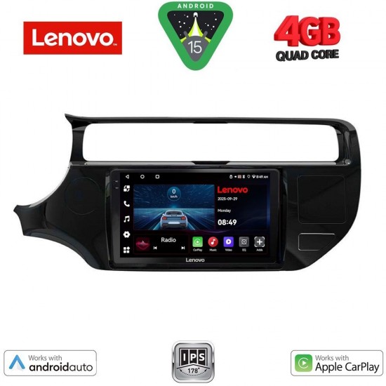 LENOVO LVE 8315_CPAA (9inc) MULTIMEDIA TABLET for KIA RIO mod. 2015-2018 LENOVO LVE 8315_CPAA (9inc) MULTIMEDIA TABLET for KIA RIO mod. 2015-2018