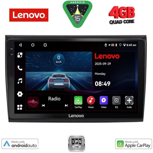 LENOVO LVE 8136_CPAA (9inc) MULTIMEDIA TABLET for FIAT BRAVO mod. 2007-2019
